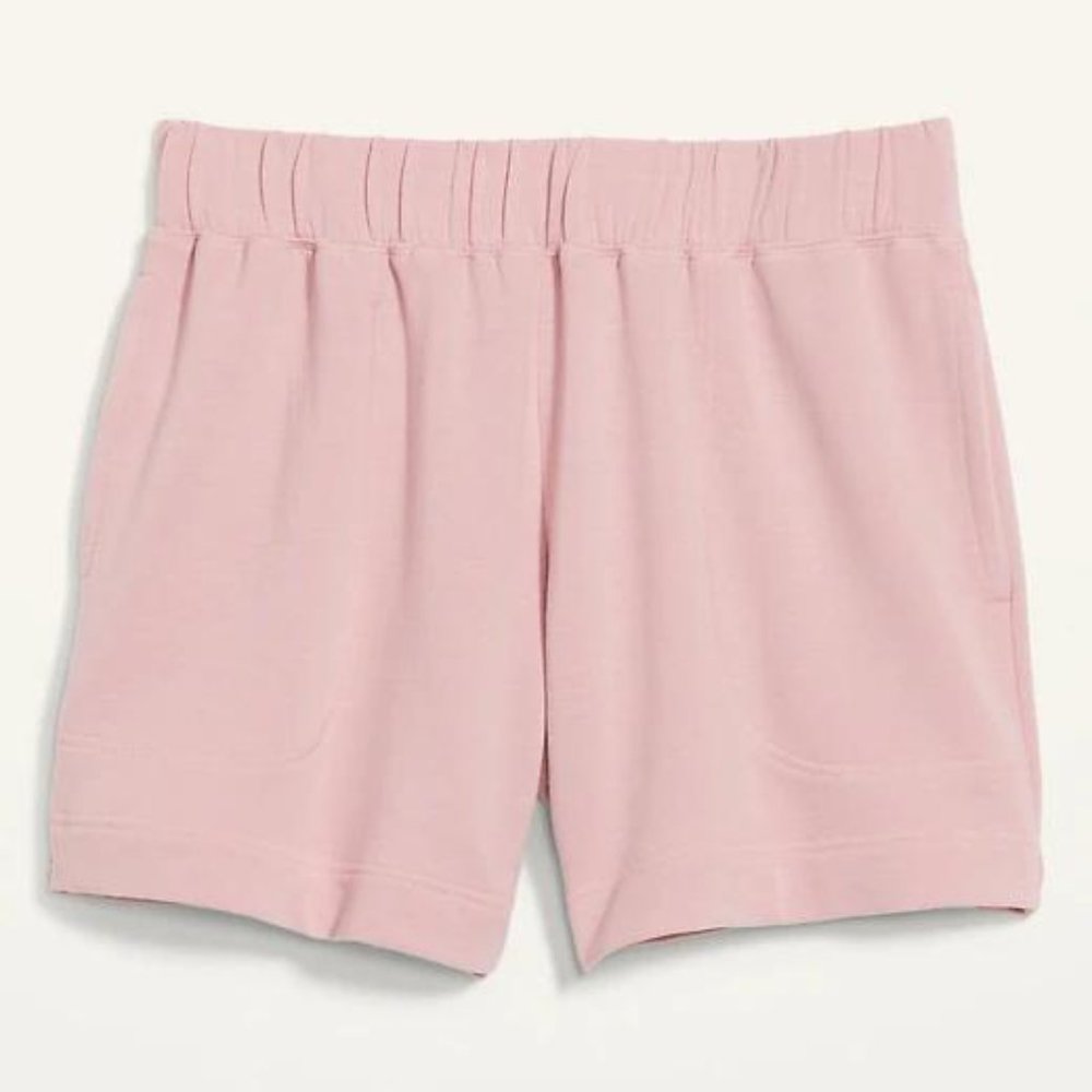 Old Navy High-Waisted Cozy-Knit Pajama Shorts for Women -- 4-inch inseam New - Picture 4 of 6